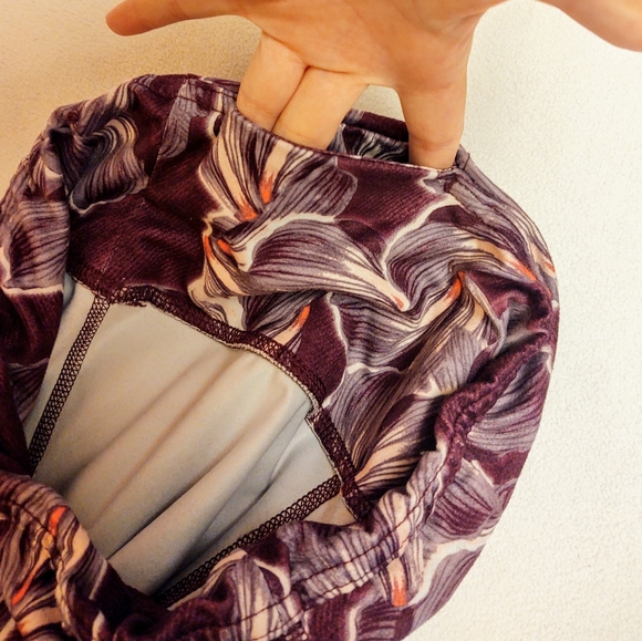 Champion Capri Legging, purple/red floral, S - Picture 5 of 6